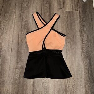 Arden B Wrap Neckline Top